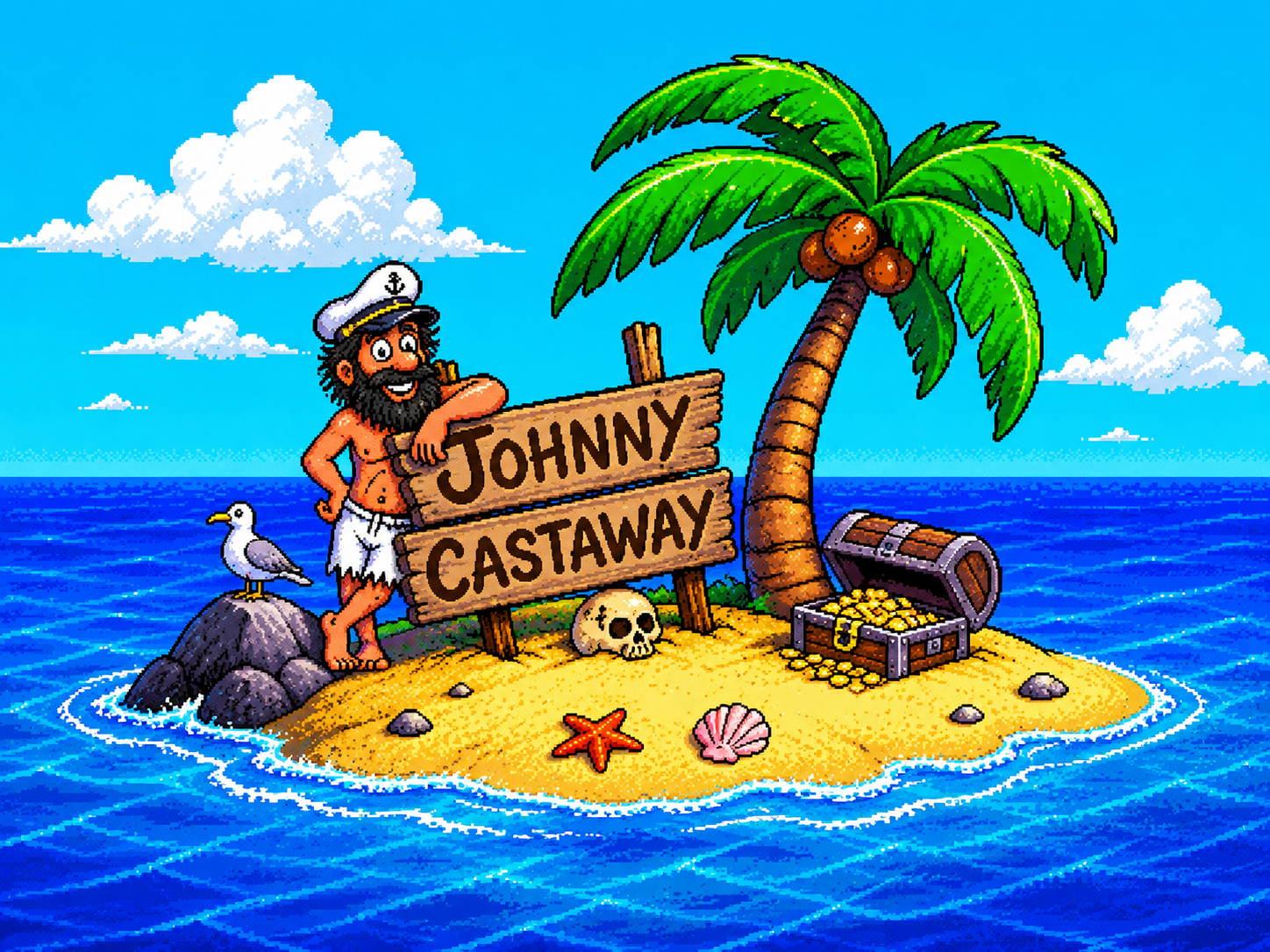 Screenshot of Johnny Castaway - Preservation Project