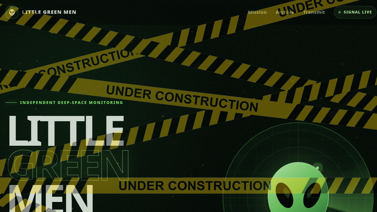 Screenshot of Little Green Men